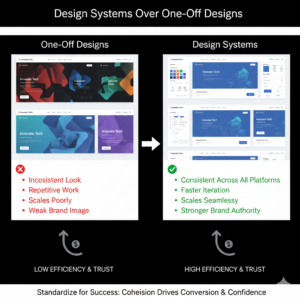 Design Systems Over One-Off Designs