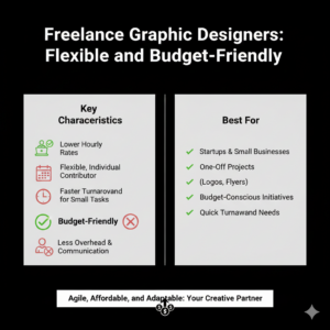 Freelance Graphic Designers: Flexible and Budget-Friendly