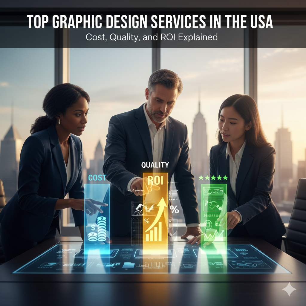 Top Graphic Design Services in the USA: Cost, Quality, and ROI Explained